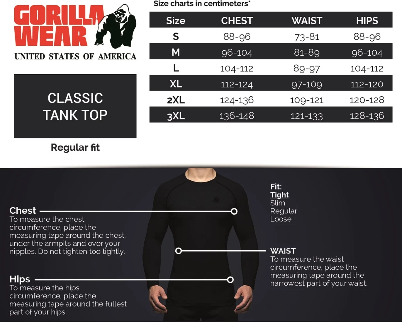 Classic Tank Top - Navy [Madhësia: 2XL]