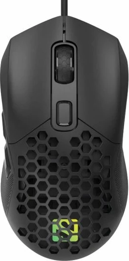 Maus gaming Sandberg FlexCover 6D 640-28, 12800 DPI, 6 butona, USB 2.0, RGB LED, 2 kapakë ndërrues, e zezë