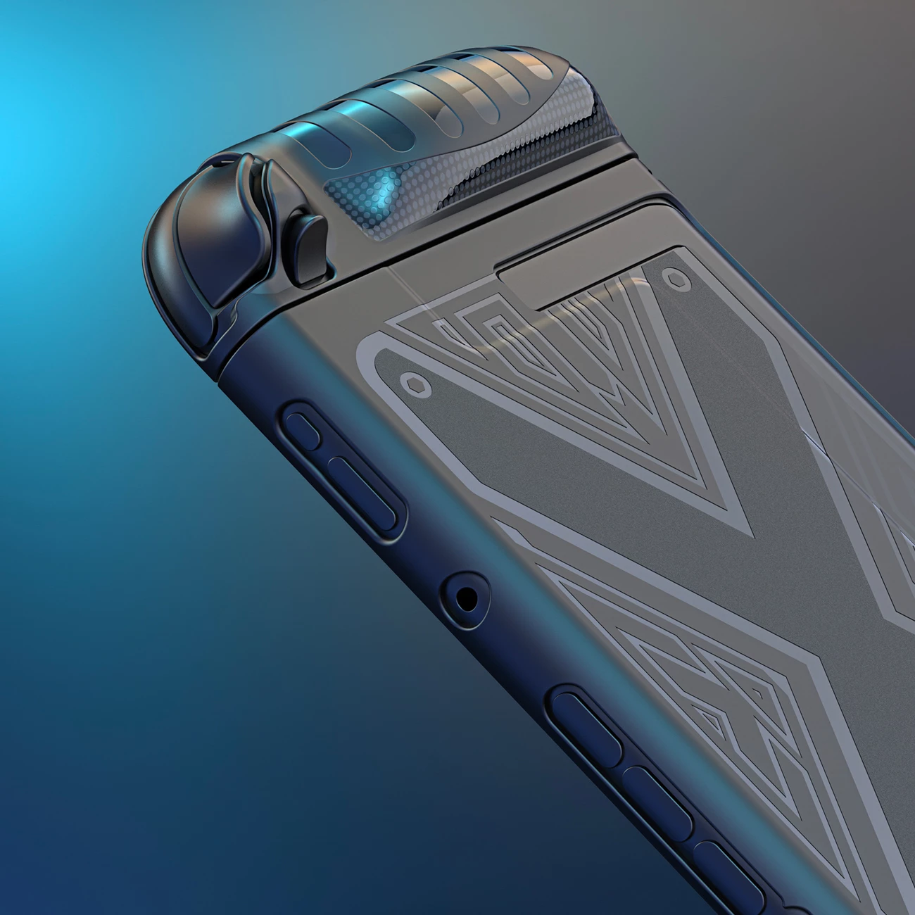 Mbështjellës Dux Ducis për Nintendo Switch 2, i zi