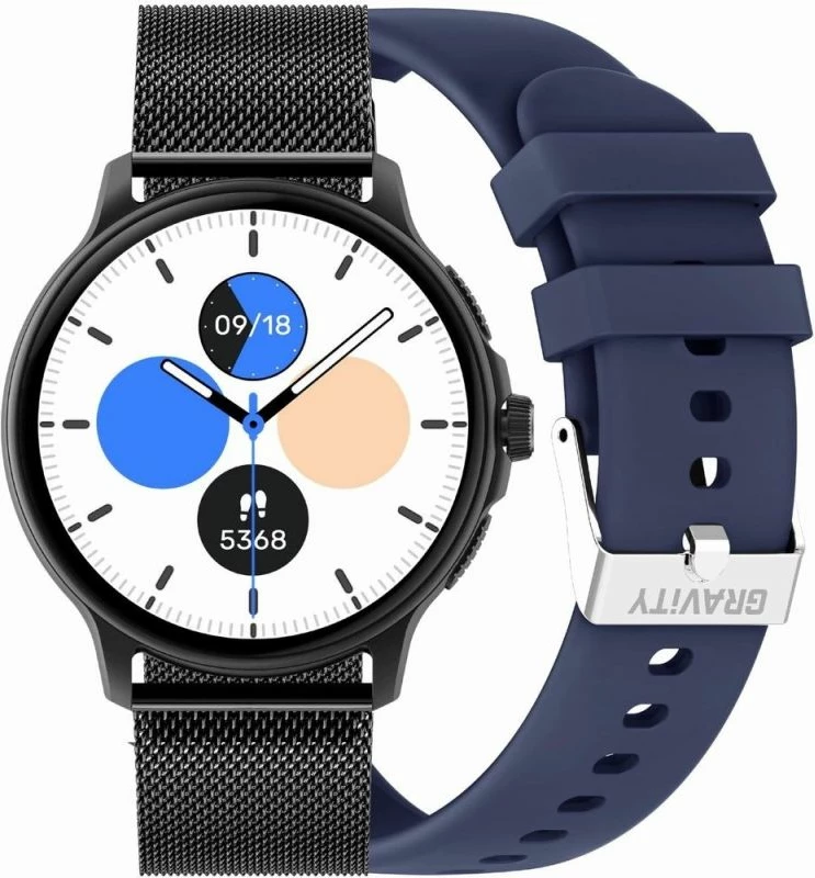 Smartwatch për femra Gravity, rrip i kaltër