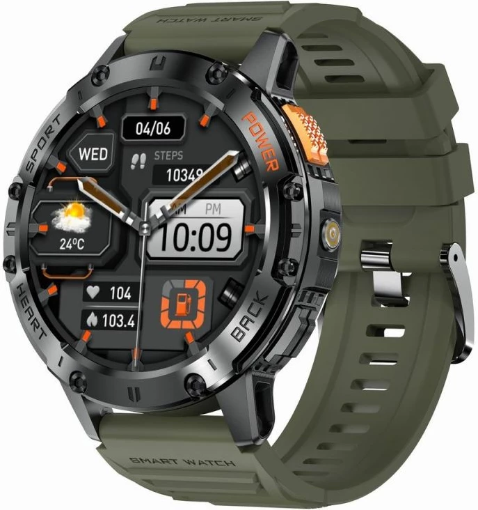 Smartwatch Gravity për të gjithë, e zezë