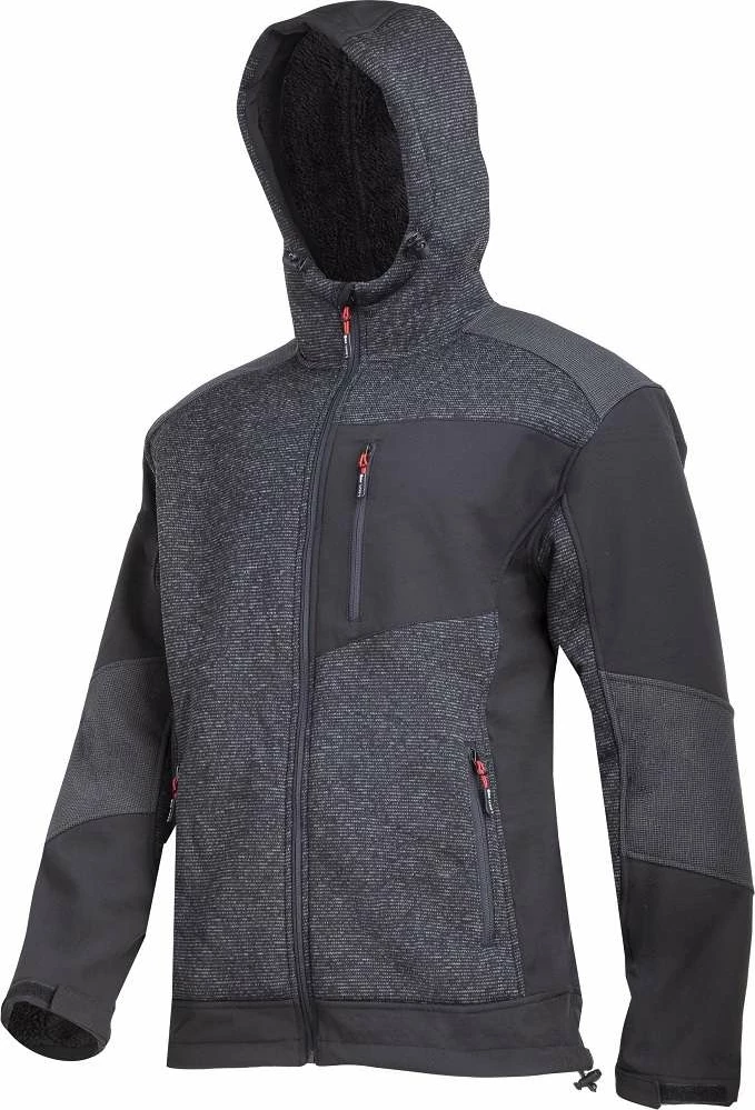 Xhaketë me astar sherpa Lahti Pro L4094305 2XL, zi-gri