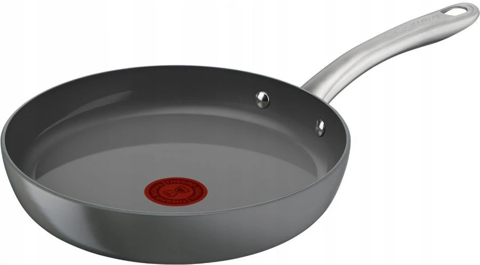 Tigan Tefal Renew+ C4240443, 24 cm, qeramik, argjend