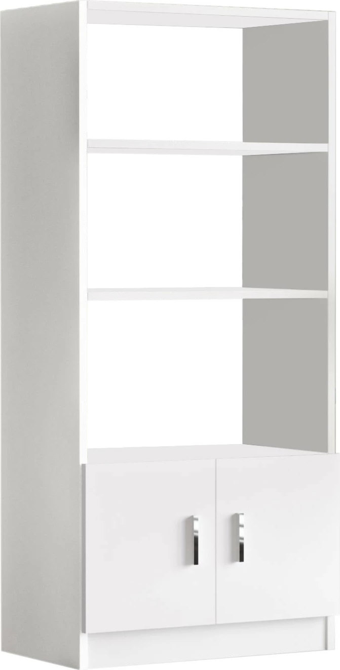 Raft librash Hanah Home, Vo4-W, i bardhë