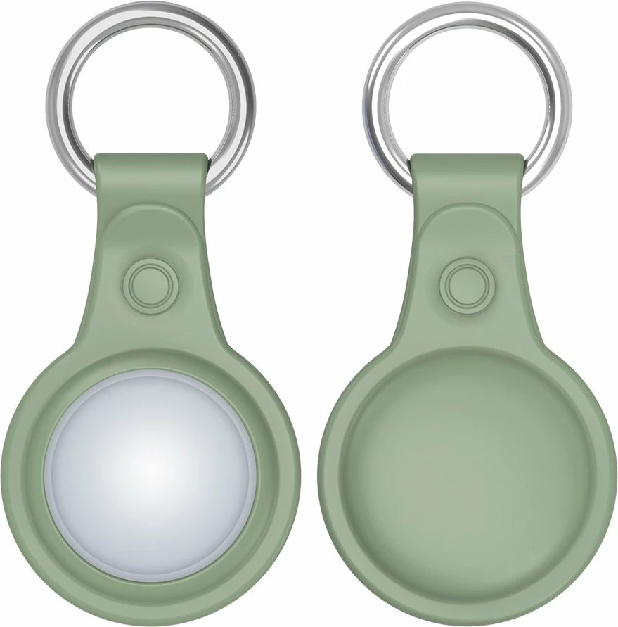 Mbështjellës silikon Dux Ducis për AirTag, set 4 copë, e zezë/e gjelbër/rozë/blu