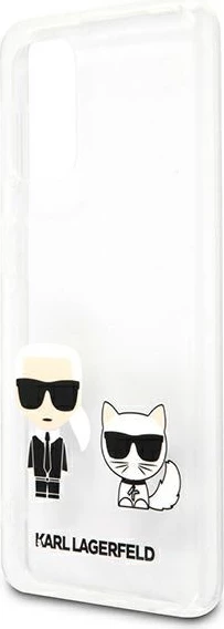Mbështjellës hardcase Karl Lagerfeld KLHCA32CKTR për Samsung Galaxy A32 5G (A326), transparent, në kuti