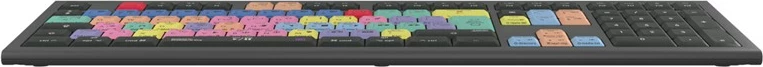 Tastierë LogicKeyboard Astra 2 për Adobe Premiere Pro CC, UK layout, Mac, shumëngjyrëshe