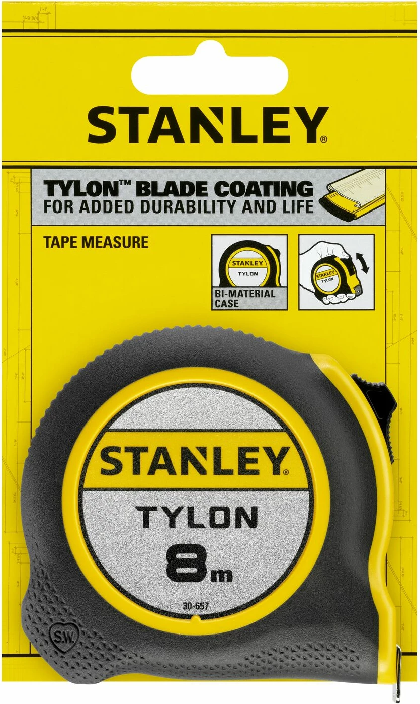 Metër shirit Stanley Tylon 0-30-657 8m/25mm