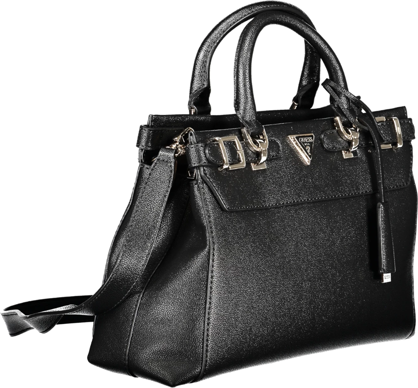 Çantë GUESS JEANS ECO ALI femra, e zezë