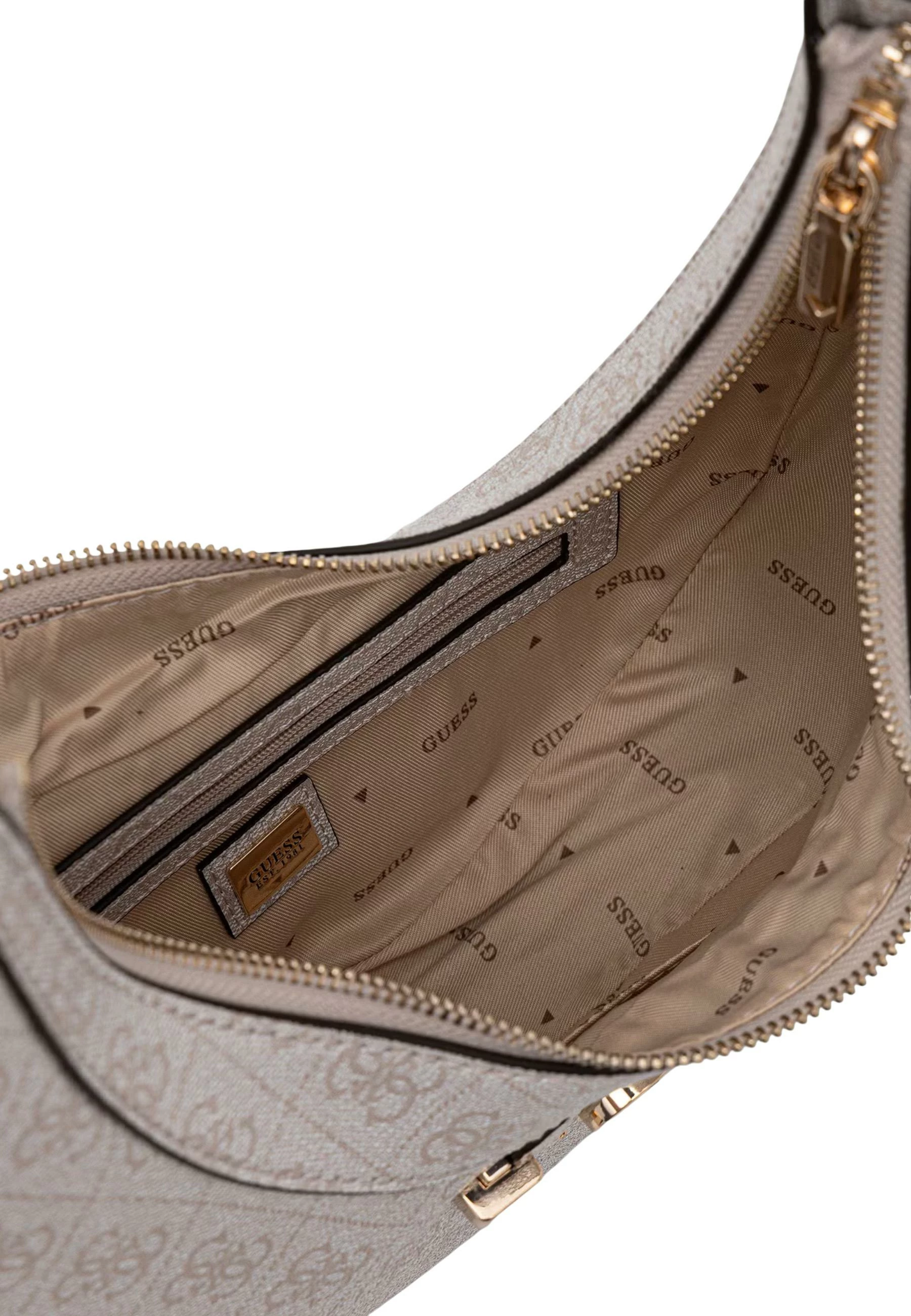 Çantë krahu për femra Guess Coleen Logo Small SA HWSG97 49010, e bardhë