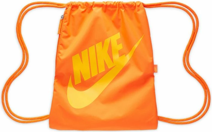 Çanta me litar Nike Heritage, e verdhë