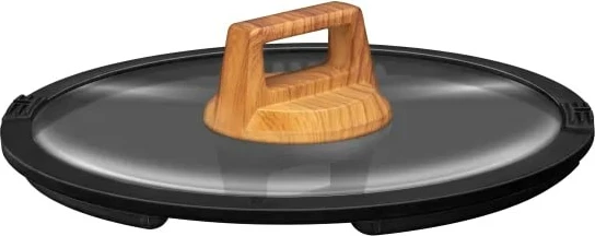 Set enësh gatimi Smile MGK-23, 8 pjesë, alumini, doreza të zeza, kapakë qeramike