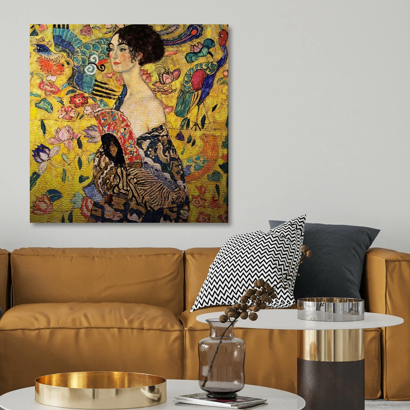 Pikturë dekorative në kanavacë, Wallity, KNV4405_7070, 70x70cm