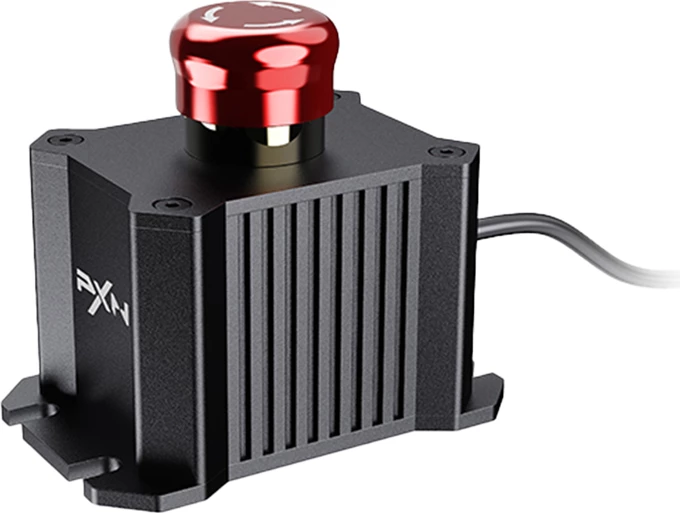 Buton emergjent PXN Z ES, RJ11, kabllo 165 cm, i zi/kuq