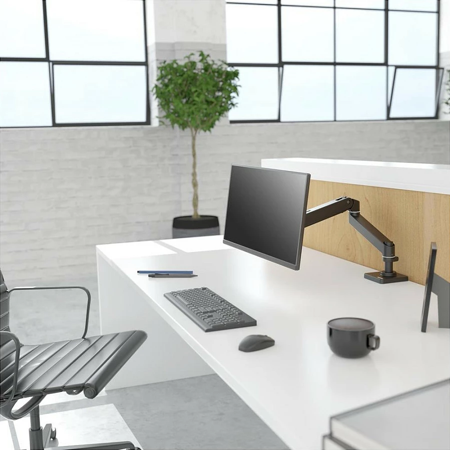 Mbajtëse monitori Ergotron LX Pro 45-708-292, VESA 75x75/100x100, deri 10 kg, montim në tavolinë, e zezë