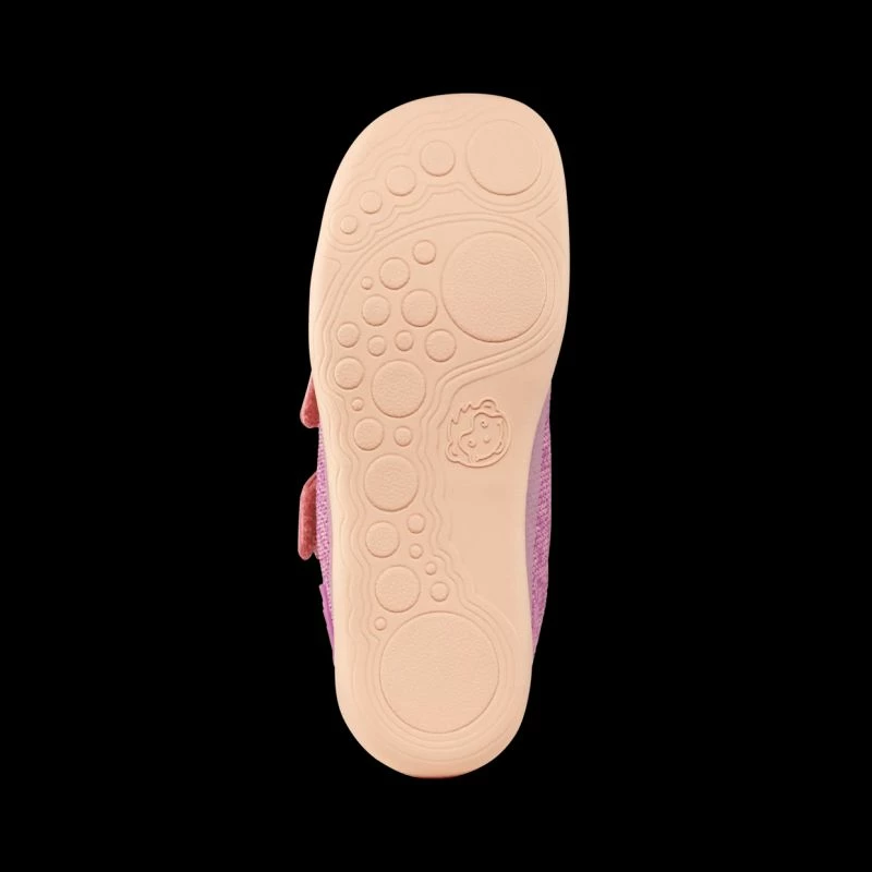 Këpucë për fëmijë Affenzahn Barefoot Shoe Knit Happy Flamingo