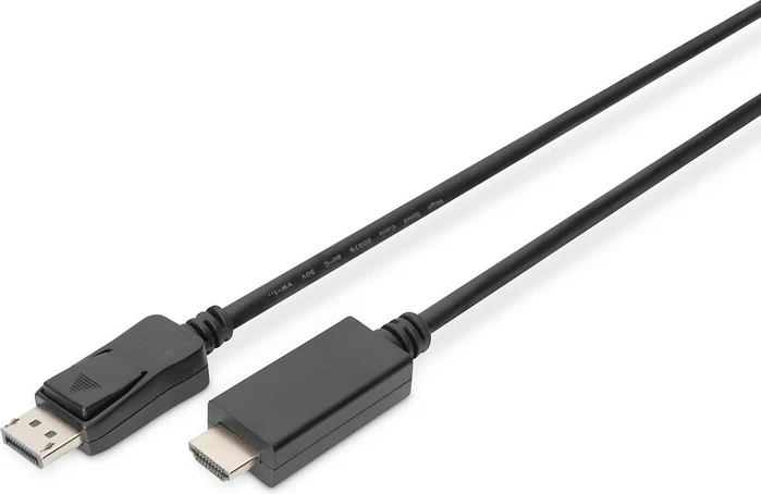 Kabllo DisplayPort në HDMI Digitus AK-340303-020-S, 2m, e zezë