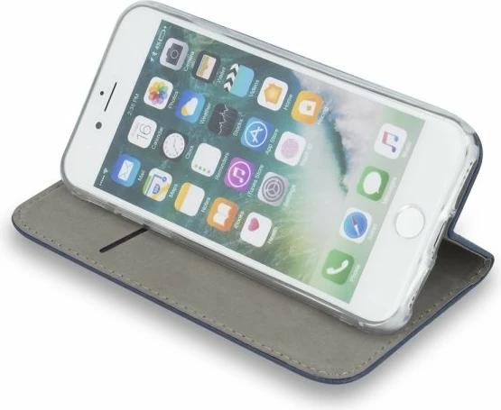 Mbështjellës flip HAVANA 13101 Premium për iPhone 13 6.1 inç, i kaltër i errët