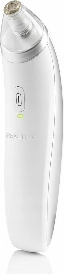 Pastrues pore me vakum Beautifly B-Derma Basic, mikrodermabrazion, 6 koka, me bateri, i bardhë