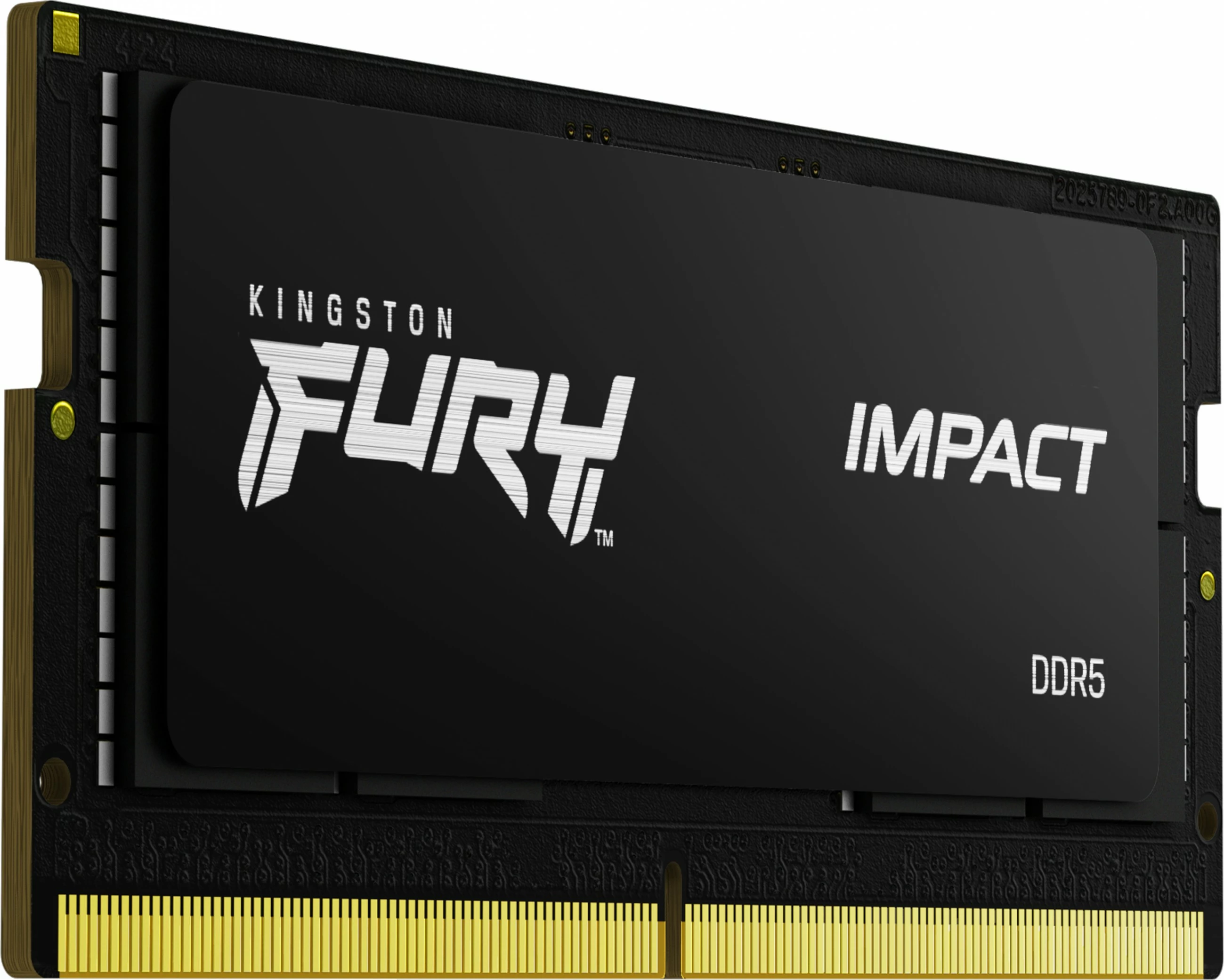 RAM Memorje Kingston FURY Impact 16GB DDR5 4800MT/s SO-DIMM e zezë