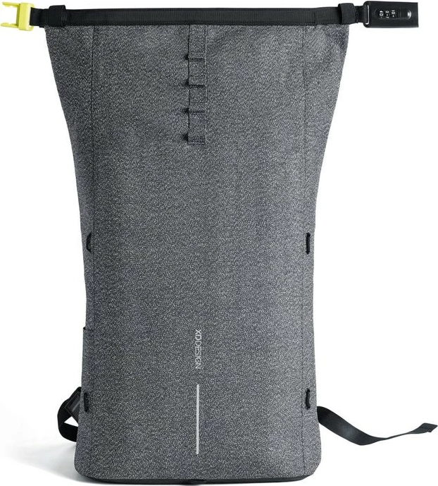 Çantë shpine, XD DESIGN, p705.642, 27L, për laptop 15.6 inç, prerje-rezistente me xhepë RFID, gri