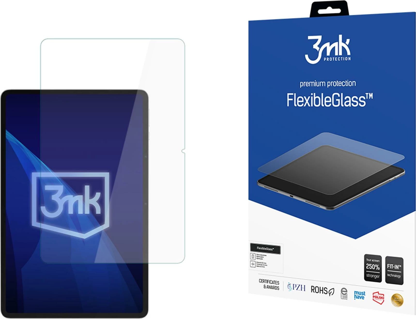 Xham mbrojtës hibrid 3mk FlexibleGlass për Honor Pad 10, 7H