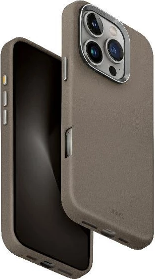 Mbështjellës UNIQ Lyden MagClick për iPhone 16 Pro, Gri