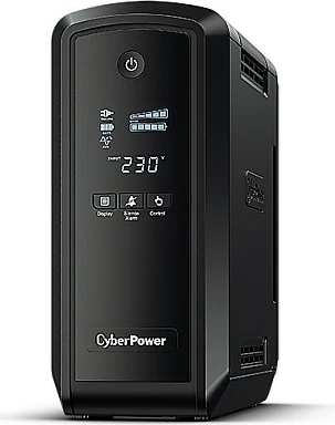 UPS CyberPower CP900EIPFCLCD, 900VA/540W, Pure Sine, LCD, 6 dalje, e zezë