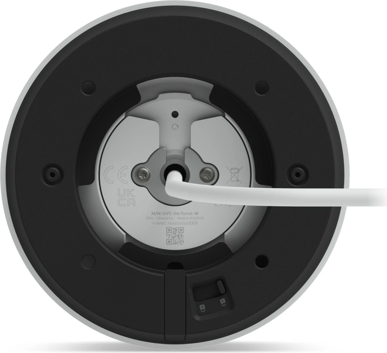 Kamerë sigurie Ubiquiti UniFi Video Camera G6 Turret, 4K, IP66, PoE, e bardhë