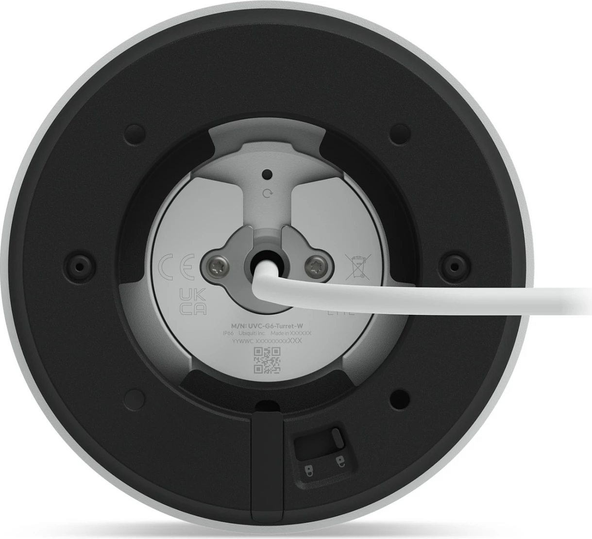 Kamerë sigurie Ubiquiti UniFi Video Camera G6 Turret, 4K, IP66, PoE, e bardhë