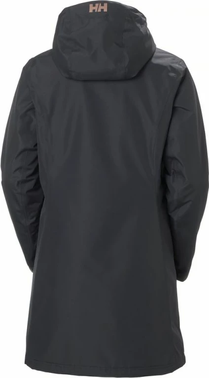 Jakne për femra Helly Hansen, Long Belfast, e zezë