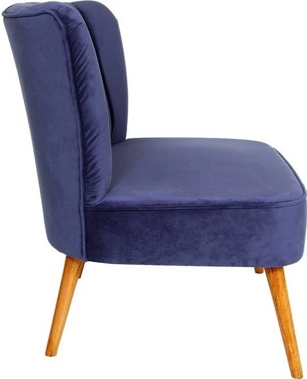 Karrige Wing Atelier del Sofa, Moon River, ngjyrë kaltër e errët