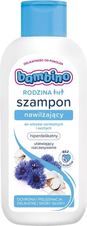 Shampon hidratues për fëmijë dhe familje Bambino 400ml