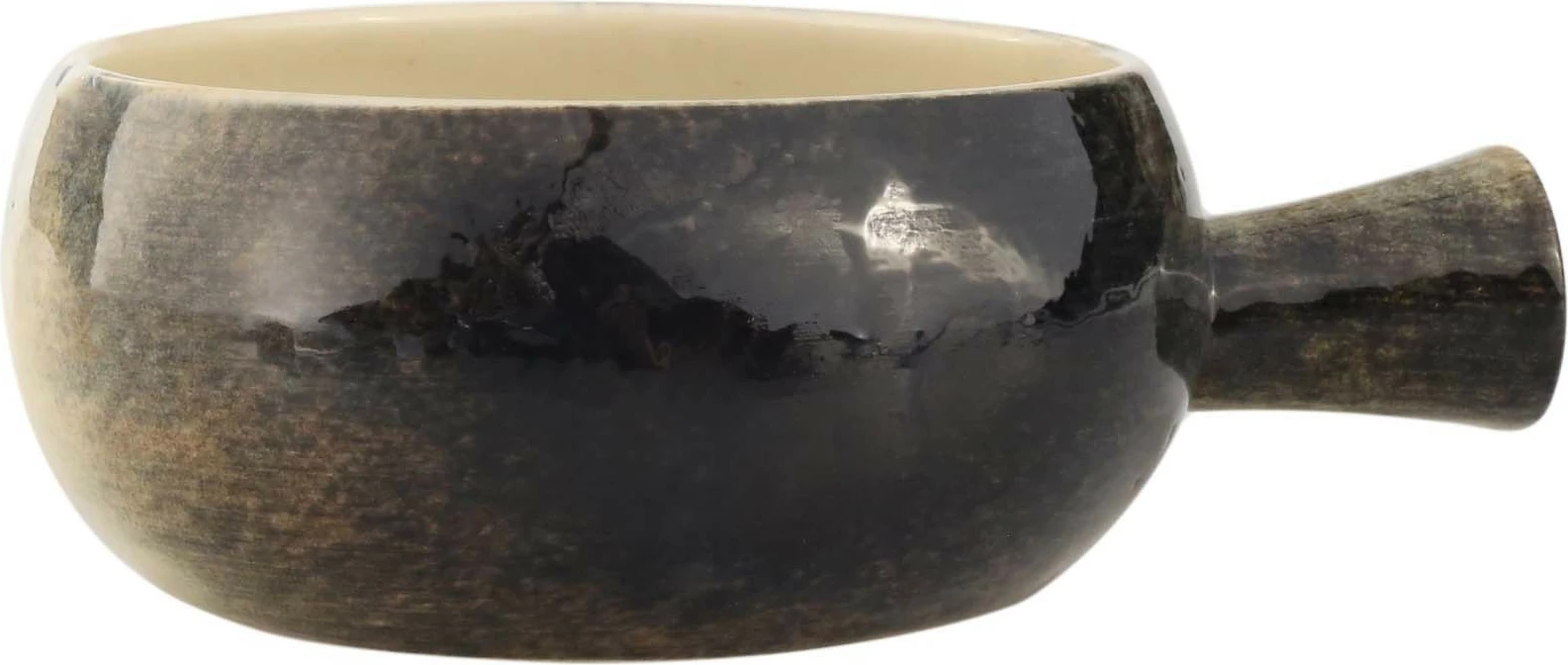 Tas me dorezë Porland Genesis 600 ml Ø140 mm, kafe, set 6 copë