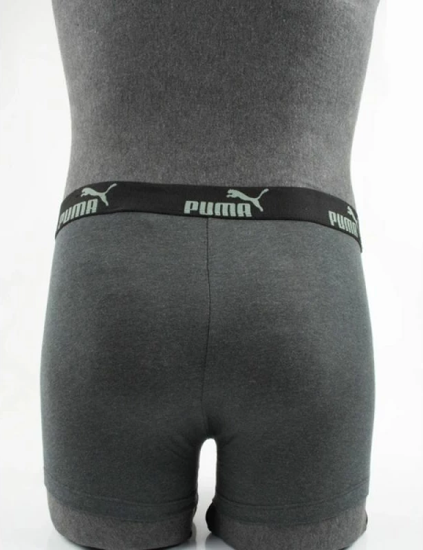 Të brendshme boxer Puma për meshkuj, gri [Madhësia: M]