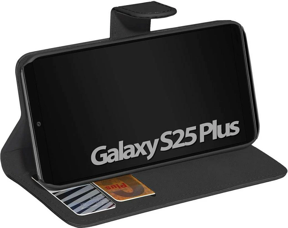Mbështjellës PEDEA 111600005, flip, për Samsung Galaxy S25 5G 6.7", i zi