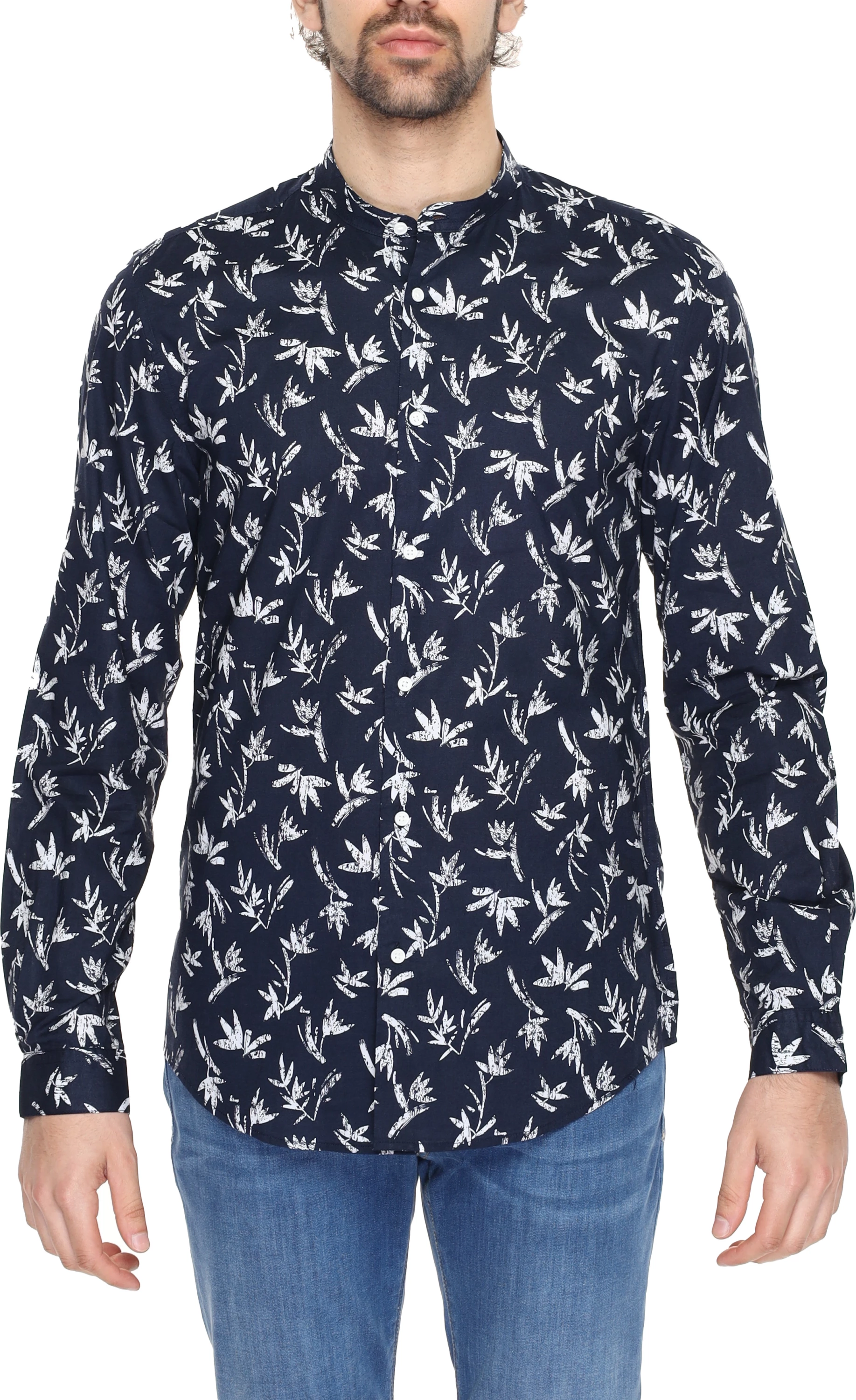 Këmishë për meshkuj Antony Morato Seoul MMSL00631-FA430609, e kaltër [Madhësia: 3XL]