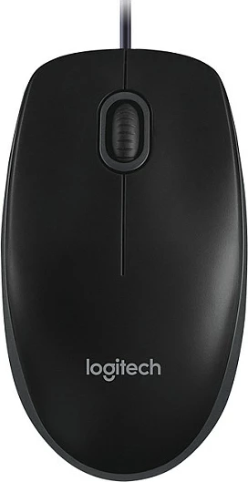 Set tastierë dhe maus Logitech Desktop MK120, me kabllo, USB, AZERTY, i zi