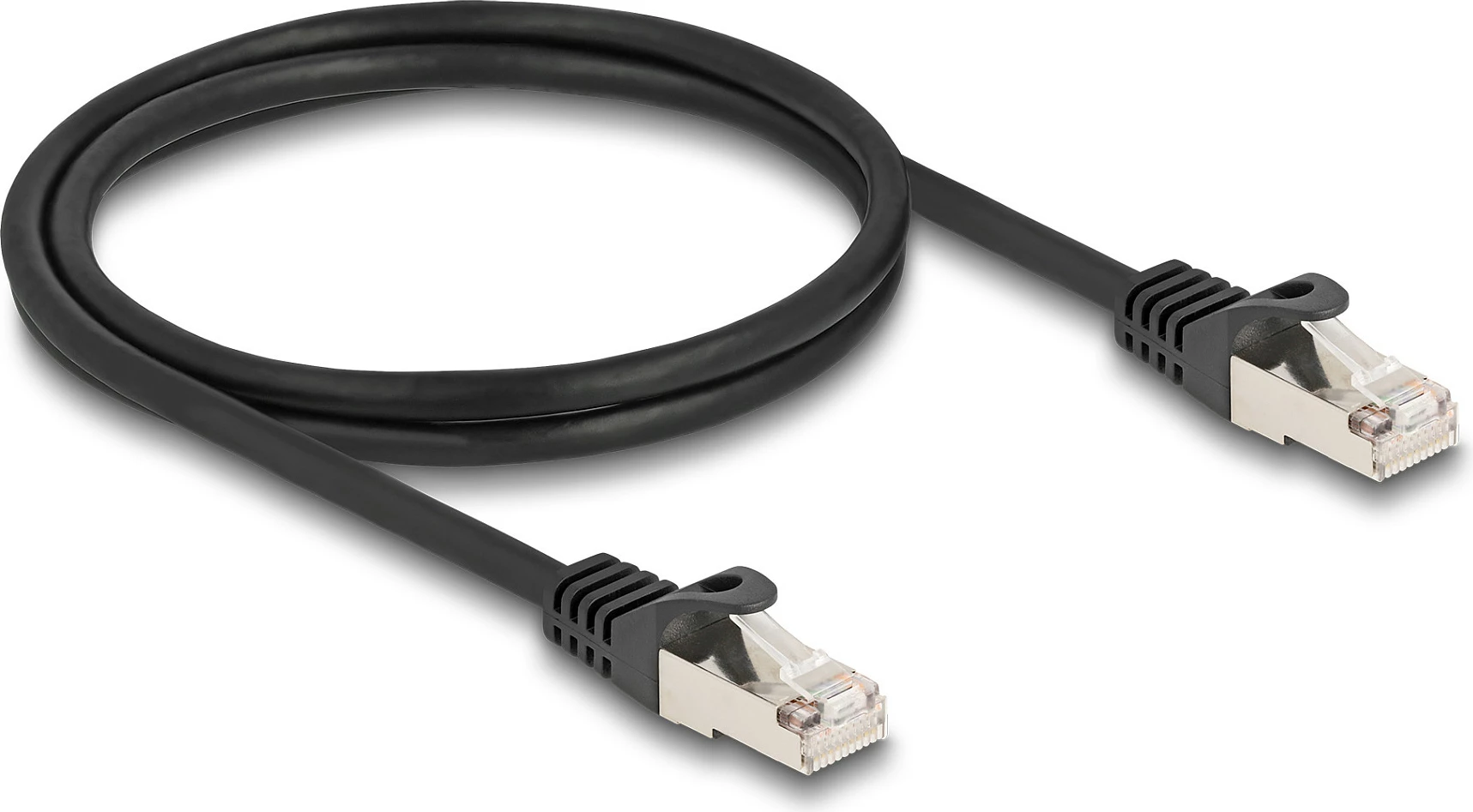 Kabllo DeLOCK RJ50 mashkull-në-mashkull, S/FTP, 1 m, e zezë