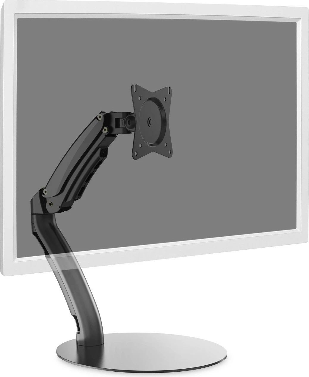 Mbajtëse monitori Digitus, universal, krah me gaz, 17-27 inç, e zezë