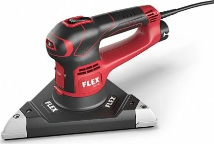 Lëmues mur/tavan Flex GCE 6-EC 600 W 225 mm me kontroll shpejtësie, me kokë MH-R + L-BOXX 374, kuqe/zi