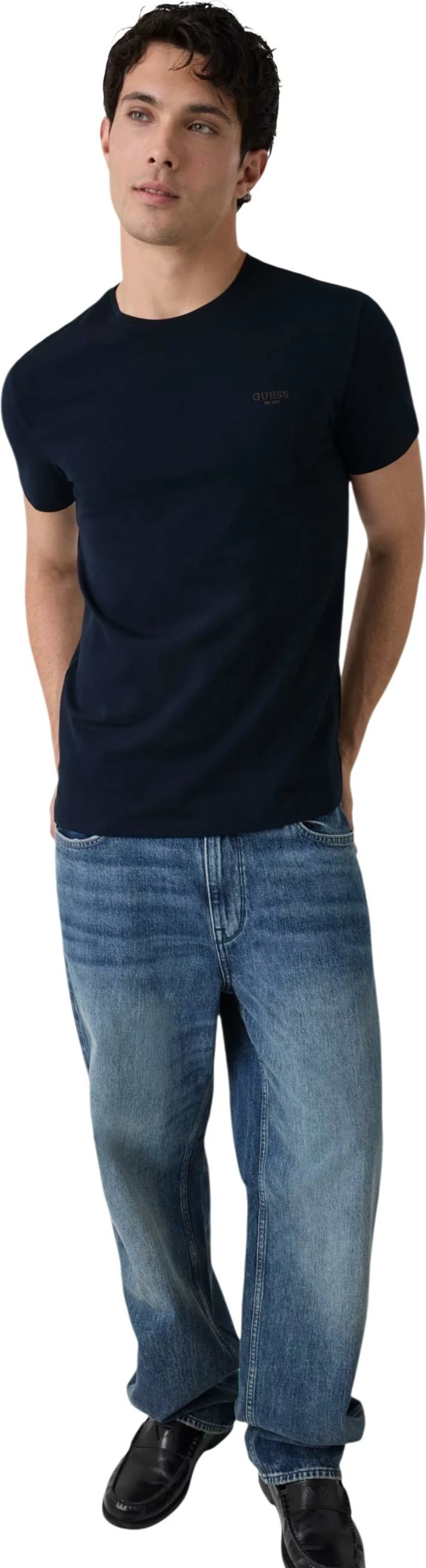 Maicë për meshkuj Guess M6YI24 K3728, e kaltër [Madhësia: XXL]