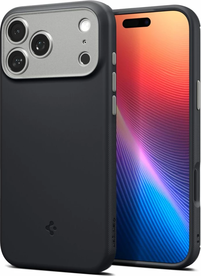 Mbështjellës Spigen Nano Pop MagSafe për iPhone 17 Pro, Zi