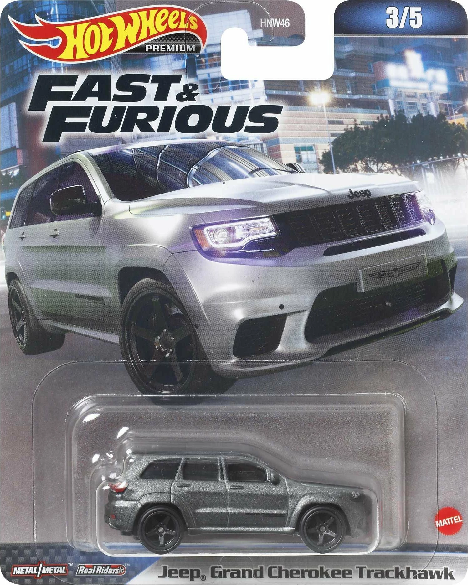 Makinë lodër Hot Wheels Mattel Fast & Furious Premium HNW46 1:64 metal 1 copë (mix)