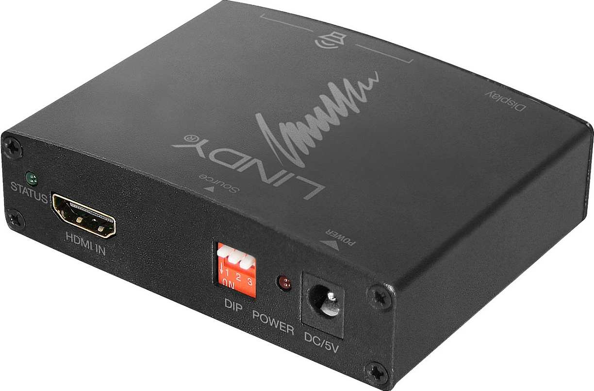 Ekstraktor audio HDMI LINDY HDMI 4K30 Audio Extractor, 4K@30Hz, S/PDIF optik/koaksial, L/R, i zi
