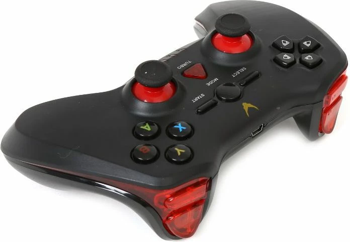 Gamepad Omega Sandpiper OTG 42403, me kabllo 1.8 m, për PC/PS3/Android, i zi