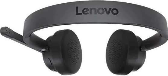 Kufje pa tela Lenovo 4XD1M80020, Bluetooth, mikrofon me anulim zhurme, e zezë, set