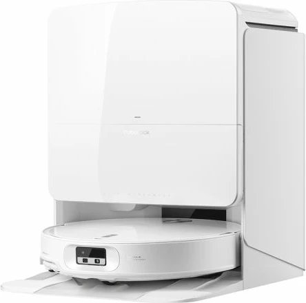 Robot fshesë ROBOROCK Qrevo Edge 2 Pro 25,000 Pa, me fshirje dhe stacion vetëpastrimi Hygiene+ 3.0, e bardhë