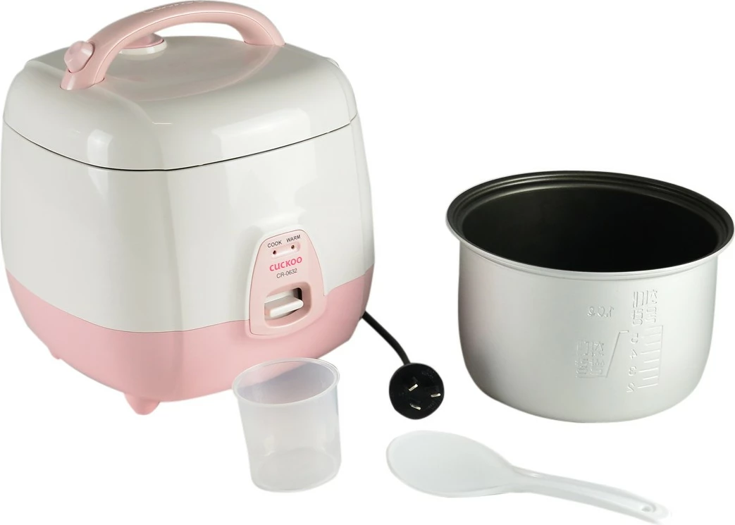Reiskocher Cuckoo CR-0632, 1.08L, 3D-Hitzesystem, rozë/bardhë