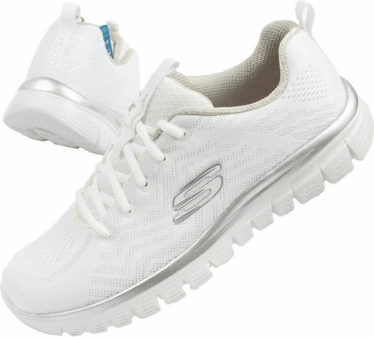 Atlete për femra Skechers, të bardha [Madhësia: 36]